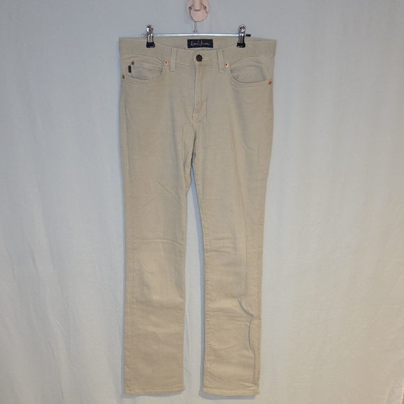 Earl Jeans Denim - Earl Jeans Women's Straight Leg Light Tan Jeans